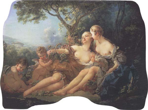 Francois Boucher Bacchus and Erigone:Autumn